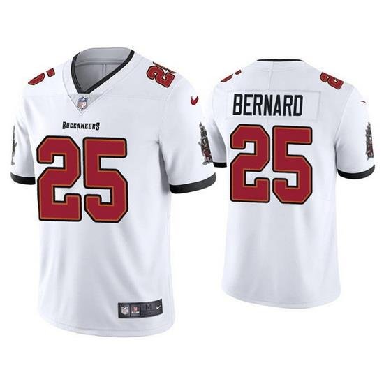 Youth Tampa Bay Buccaneers 25 Giovani Bernard White Vapor Untouchable Limited Stitched Jersey