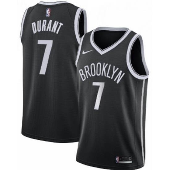 Men Brooklyn Nets #7 Kevin Durant Nike Swingman Jersey