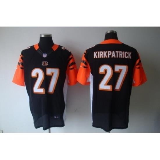 Nike Cincinnati Bengals 27 Dre Kirkpatrick Black Elite NFL Jersey