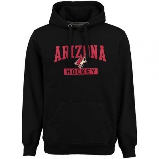 NHL Mens Arizona Coyotes Rinkside City Pride Pullover Hoodie Black