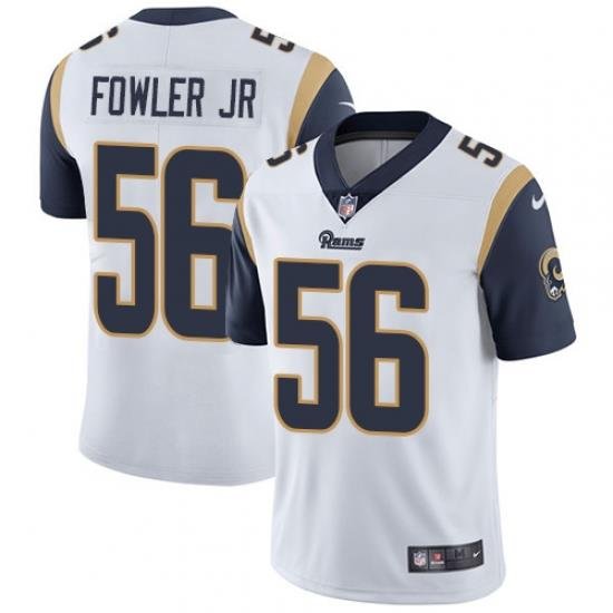 Nike Rams #56 Dante Fowler Jr White Men Stitched NFL Vapor Untouchable Limited Jersey