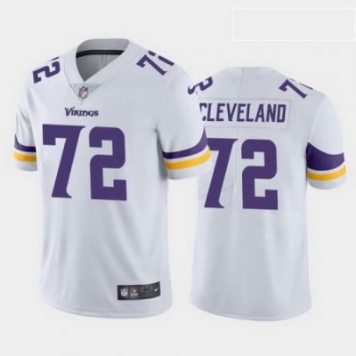 men ezra cleveland minnesota vikings white vapor limited jersey