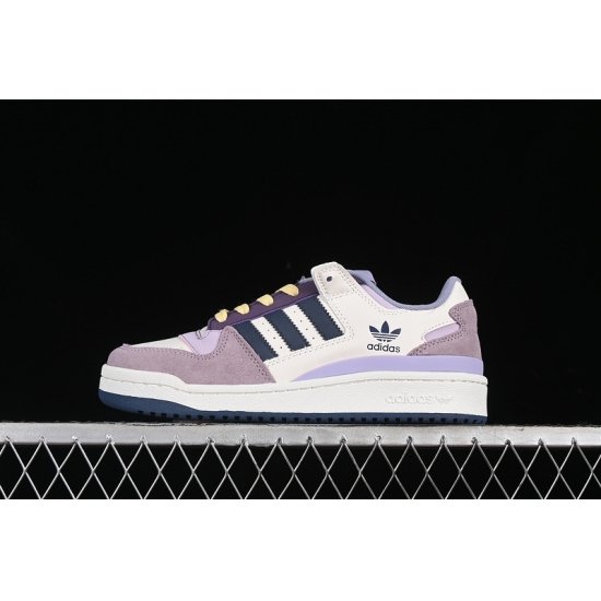 FORUM 84 LOW WHITE PURPLE YELLOW BLUE