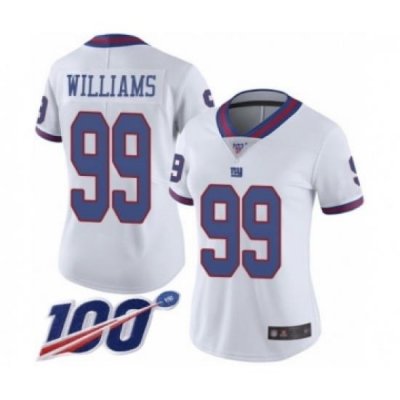 Women Nike New York Giants 99 Leonard Williams Rush NFL Sitched Jersey