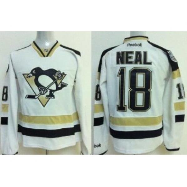 Pittsburgh Penguins 18 James Neal White 2014 Stadium Series Jersey