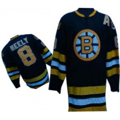 Boston Bruins #8 Cam Neely Black Jersey