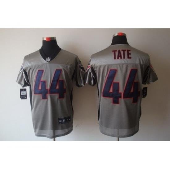 Nike Houston Texans 44 Ben Tate Grey Elite Shadow NFL Jersey