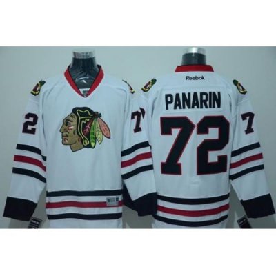 Blackhawks #72 Artemi Panarin White Stitched NHL Jersey