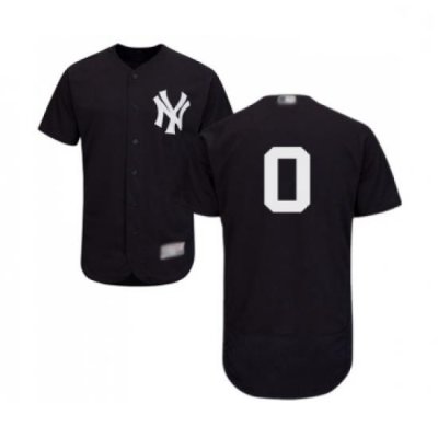 Mens NeW York Yankees 0 Adam Ottavino Navy Blue Alternate Flex Base Authentic Collection Baseball Jersey