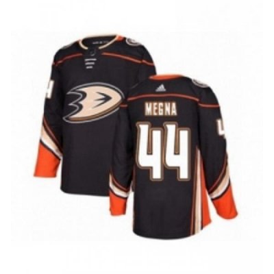 Youth Adidas Anaheim Ducks 44 Jaycob Megna Premier Black Home NHL Jersey