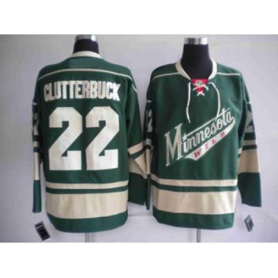 Minnesota Wilds 22#CLTTERBUCK GREEN