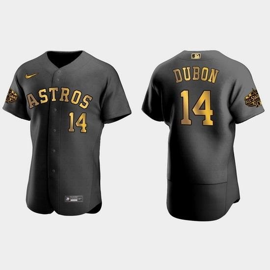 Men Houston Astros Mauricio Dubon 2022 Mlb All Star Game Authentic Black Men Jersey