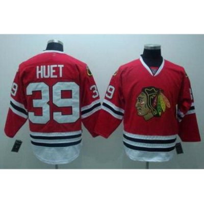 Chicago Blackhawks 39 HUET jersey red