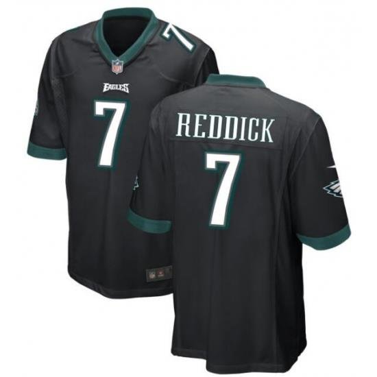 Men Philadelphia Eagles Haason Reddick #7 Black Vapor Untouchable Limited Stitched jersey