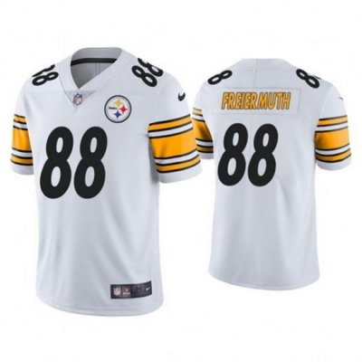 Youth Pittsburgh Steelers 88 Pat Freiermuth White Vapor Untouchable Limited Stitched Jersey