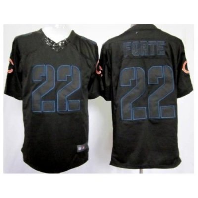 Nike Chicago Bears 22 Matt Forte Black Limited Impact NFL Jersey