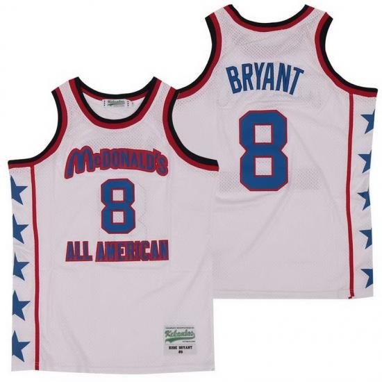 KOBE BRYANT 8#33#Mcdonald's HS ALL AMERICAN JERSEY