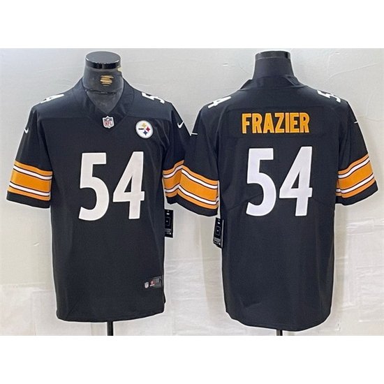 Men Pittsburgh Steelers 54 Zach Frazier Black Vapor Untouchable Limited Stitched Jersey