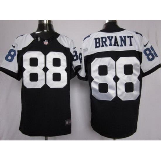 Nike Dallas CoWboys 88 Bryant Blue Thankgivings LIMITED NFL Jersey