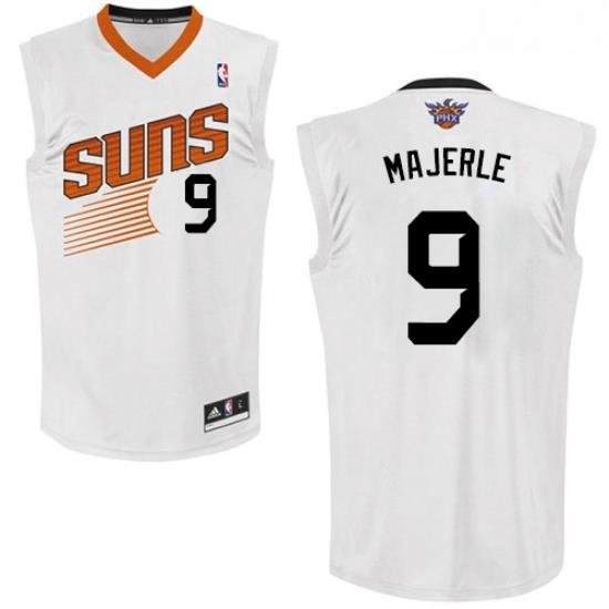 Mens Adidas Phoenix Suns 9 Dan Majerle Swingman White Home NBA Jersey