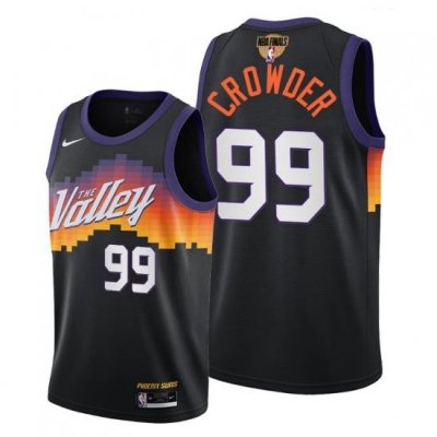 suns jae crowder black 2021 nba finals bound city edition jersey