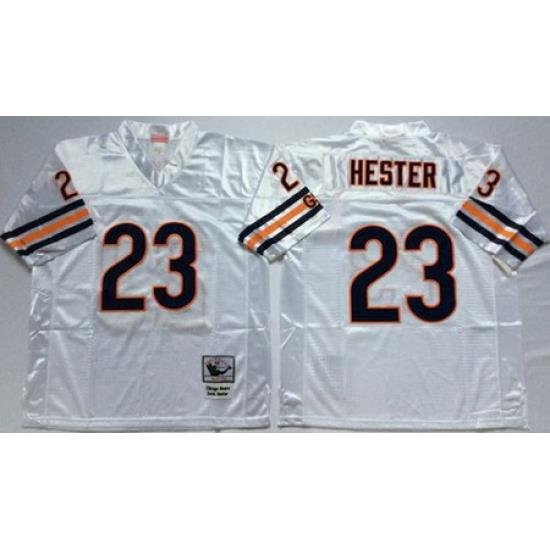 Mitchell&Ness Bears 23 Devin Hester White Small No Throwback Stitched NFL Jersey