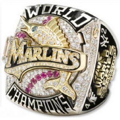 2003 MLB Championship Rings Florida Marlins World Series Ring