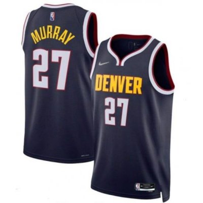 Men's Nike Jamal Murray Navy Denver Nuggets #21 Swingman Jersey Icon Edition