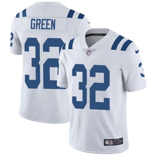 Nike Colts #32 T J  Green White Mens Stitched NFL Vapor Untouchable Limited Jersey