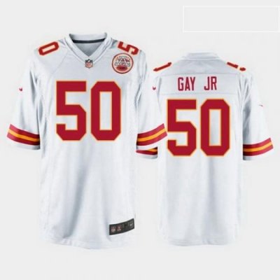 men willie gay jr. kansas city chiefs white game jersey