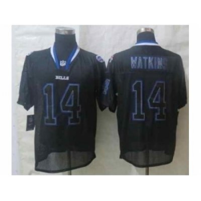 Nike Buffalo Bills 14 Sammy Watkins black Elite lights out NFL Jersey