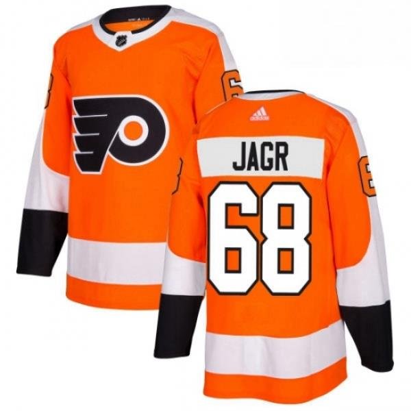 Youth Adidas Philadelphia Flyers 68 Jaromir Jagr Authentic Orange Home NHL Jersey