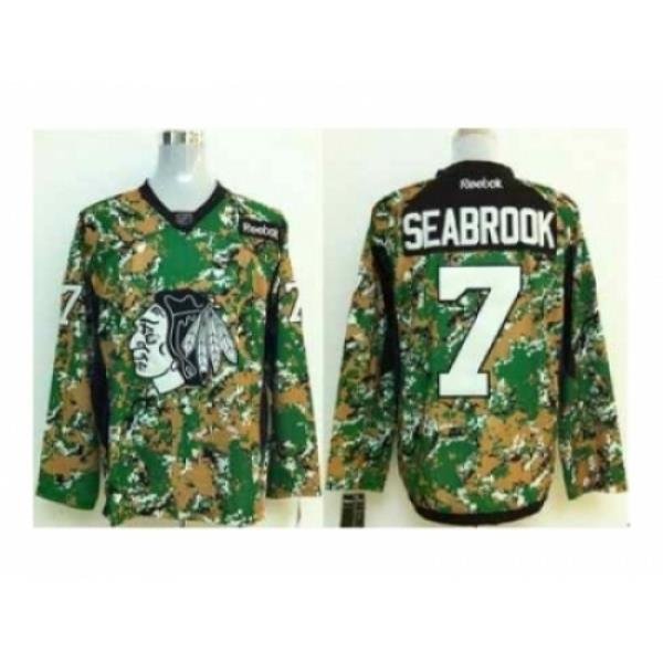 NHL Jerseys Chicago Blackhawks #7 Seabrook camo