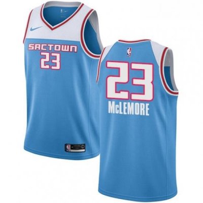 Youth Nike Sacramento Kings 23 Ben McLemore Swingman Blue NBA Jersey 2018 19 City Edition