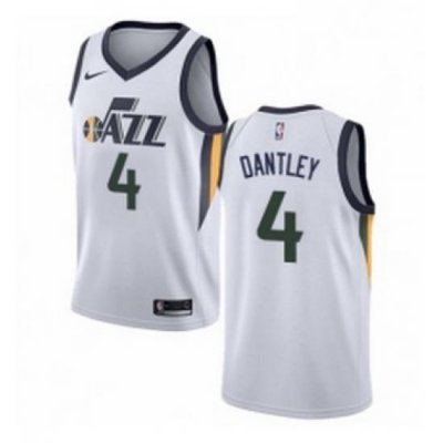 Womens Nike Utah Jazz 4 Adrian Dantley Swingman NBA Jersey Association Edition