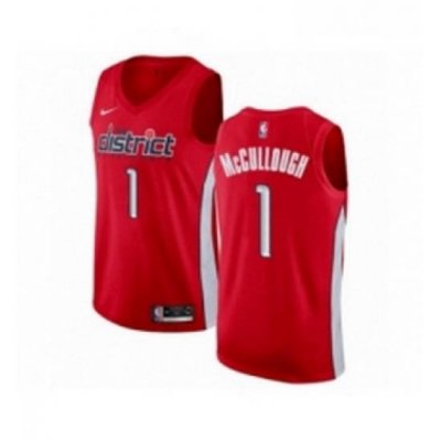 Womens Nike Washington Wizards 1 Chris McCullough Red Swingman Jersey Earned Edition