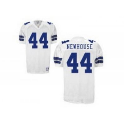 Dallas Cowboys 44 Robert Newhouse Throwback White Jersey