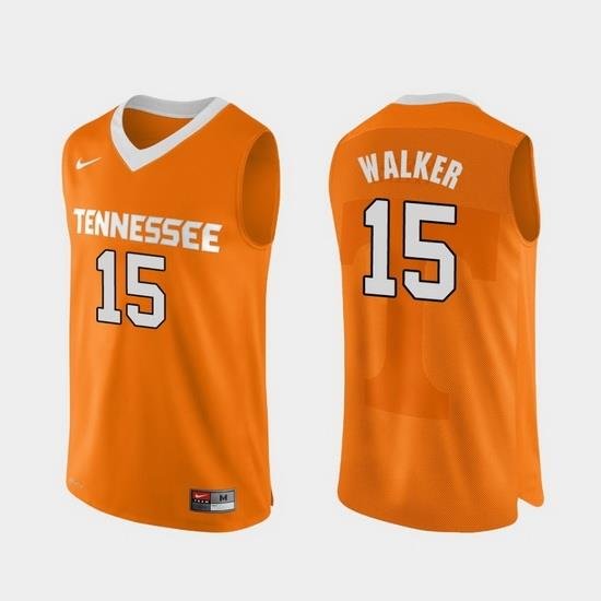 Men Tennessee Volunteers Derrick Walker Orange Authentic Performace College Basketball Jersey