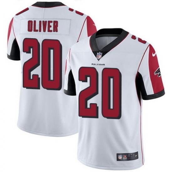 Nike Falcons #20 Isaiah Oliver White Youth Stitched NFL Vapor Untouchable Limited Jersey