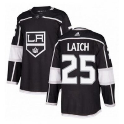 Mens Adidas Los Angeles Kings 25 Brooks Laich Premier Black Home NHL Jersey