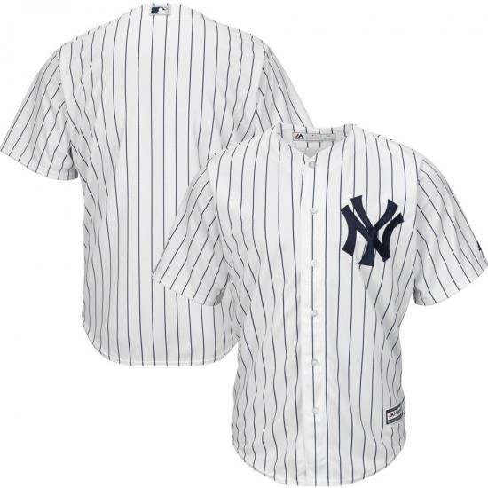 Men MLB NeW York Yankees Blank Baseball Jersey