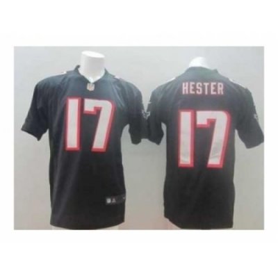 Nike Atlanta Falcons 17 Hester black Elite NFL Jersey