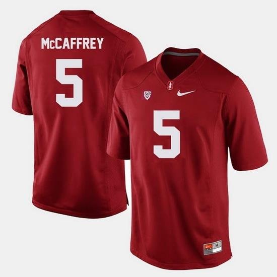 Men Stanford Cardinal Christian Mccaffrey College Football Cardinal Jersey