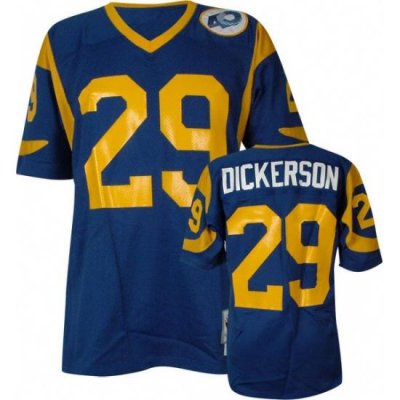 St Louis Rams 29 DICKERSON Blue mitchellandness