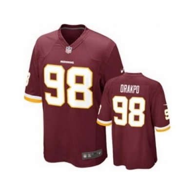 Nike Washington Redskins 98 Brian Orakpo Red Game NFL Jersey