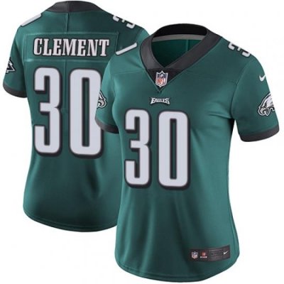 Nike Eagles #30 Corey Clement Midnight Green Team Color Womens Stitched NFL Vapor Untouchable Limited Jersey