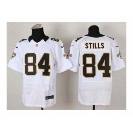 Nike New Orleans Saints 84 Kenny Stills white Elite NFL Jersey