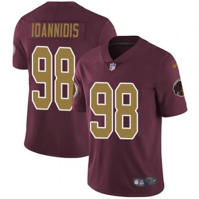 Nike Redskins #98 Matt Ioannidis Burgundy Red Alternate Men Stitched NFL Vapor Untouchable Limited Jersey