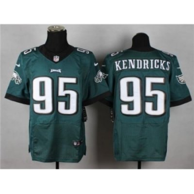 Nike philadelphia eagles 95 Mychal Kendricks green Elite NFL Jersey