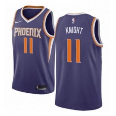 Womens Nike Phoenix Suns 11 Brandon Knight Swingman Purple Road NBA Jersey Icon Edition